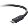 Belkin F8V3311b06 HDMI Cable - HDMI - 6 ft - HDMI Male - HDMI Male - Black