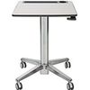 Ergotron 24-481-003 LearnFit Adjustable Sit-Stand Desk - White/Silver