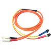 C2G 7115766  Fiber Optic Network Cable - 7 FT - LC / SC - 62.5/125 - RoHS Riser 3.0