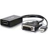 C2G DVI to DisplayPort Adapter Converter - DisplayPort/DVI/USB Video Cable for Video Device, Projector, Monitor, Graphics Card - First End: 1 x Type A Male USB, First End: 1 x DVI-D (Dual-Link) Male Digital Video - Second End: 1 x DisplayPort Female Digit