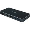 VisionTek USB C Portable Dock - for Notebook/Desktop PC - 100 W - USB Type C - 5 x USB Ports - 2 x USB 3.0 - HDMI - VGA - DisplayPort - Wired