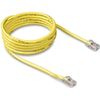 Belkin A3L781-10-YLW Cat. 5e Patch Cable - RJ-45 Male - RJ-45 Male - 10ft - Yellow