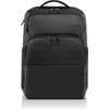 Dell PO-BP-15-20 Pro Backpack - 15 Inch Notebook - Zipper - Weather-resistant - Foam Padding - Black