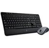 Logitech 920-002553 MK520 2.4 GHz Wireless Laser Keyboard, Mouse - 32.8 Feet - USB - Black