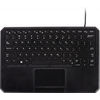 iKey IK-82-SA-USB Stand Alone USB Wired Keyboard - Durable ABS/Polycarbonate - Backlit - QWERTY - Chiclet - 3 feet - IP65 - Black