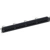 CommScope 1100-U-GS3-24 1100 GS3 SYSTIMAX Patch Panel - 24-Port - 1U - Copper - RJ45 - Cat 6 - Black