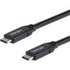 StarTech.com 2m 6 ft USB C to USB C Cable w/ 5A PD - M/M - USB 2.0 - USB-IF Certified - USB Type C Cable - USB C Charging Cable - USB C PD Cable - 6.60 ft USB Data Transfer Cable for Chromebook, Docking Station, Notebook, MacBook, MacBook Pro - First End: