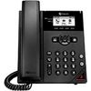 Poly 150 IP Phone - Corded - Corded - Desktop, Wall Mountable - Black - 2 x Total Line - VoIP - 2 x Network (RJ-45) - PoE Ports