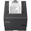 Epson OmniLink TM-T88VII Desktop Direct Thermal Printer - Monochrome - Receipt Print - Ethernet - USB - Yes - With Cutter - Black - 19.69 in/s Mono - 180 dpi - ePOS, ESC/POS, XML Emulation - For PC, SPARC, Android, iOS