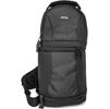 Ultimaxx UM-BPS200 Camera Sling Backpack - Zipper Closure - Adjustable Divider - Water Resistant - Padded Interior - Black