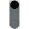 Google GA03696-US Nest Video Doorbell Camera - Wired - 960 x 1280 - 30 fps - 1/3-Inch Sensor - 1.3 MP - 145-Degree - Wi-Fi - Night Vision - H.264 - Noise Cancellation - IP54 - iOS and Android Compatible - Ash