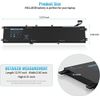 Dell 6GTPY Replacement Battery - 6-cell - Lithium-ion - 11.4 Volts - 97Wh - Black