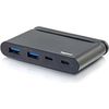 C2G USB C Hub - USB A x 2, USB C and Power Delivery - USB Type C - External - 4 USB Port(s) - 4 USB 3.1 Port(s)