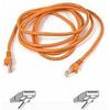 Belkin Cat5e Patch Cable - RJ-45 Male Network - RJ-45 Male Network - 7ft - Orange