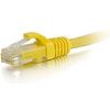 C2G-4ft Cat6 Snagless Unshielded (UTP) Network Patch Cable - Yellow - Category 6 for Network Device - RJ-45 Male - RJ-45 Male - 4ft - Yellow