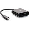 C2G 4K USB C to HDMI Adapter - 4K 60Hz - 1 x Type C Male USB - 1 x HDMI Female Digital Audio/Video - 3840 x 2160 Supported - Black