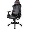 Arozzi Verona Signature Gaming Chair - For Gaming - PU Leather, Metal, Foam - Red