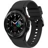 Samsung Galaxy Watch4 Classic, 42mm, Black, Bluetooth - Accelerometer, Gyro Sensor, Barometer, Ambient Light Sensor, Digital Compass, Optical Heart Rate Sensor, Electrical Heart Sensor - Text Messaging, Music Player - Heart Rate, Calories Burned - 16 GB -