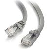 C2G 25ft Cat6 Ethernet Cable - Snagless Unshielded (UTP) - Gray - Category 6 for Network Device - RJ-45 Male - RJ-45 Male - 25ft - Gray