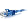 C2G 6ft Cat5e Ethernet Cable - Snagless Unshielded (UTP) - Blue - Category 5e for Network Device - RJ-45 Male - RJ-45 Male - 6ft - Blue