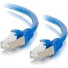 C2G 6ft Cat6a Snagless Shielded (STP) Ethernet Cable - Cat6a Network Patch Cable - Blue - Category 6a for Network Device - RJ-45 Male - RJ-45 Male - Shielded - 10GBase-T - 6ft - Blue