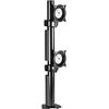 Chief KTC230 Dual Desk Clamp Flat Panel Mount - 701 lb - Black