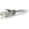 C2G 15ft Cat6a Snagless Unshielded (UTP) Network Patch Ethernet Cable-Gray - Category 6a for Network Device - RJ-45 Male - RJ-45 Male - 10GBase-T - 15ft - Gray