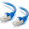 C2G-9ft Cat6a Snagless Shielded (STP) Network Patch Cable - Blue - Category 6a for Network Device - RJ-45 Male - RJ-45 Male - Shielded - 10GBase-T - 9ft - Blue