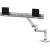 Ergotron Desk Mount for Monitor - White - 2 Display(s) Supported - 25