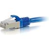 C2G 15ft Cat6 Ethernet Cable - Snagless Shielded (STP) - Blue - Category 6 for Network Device - RJ-45 Male - RJ-45 Male - Shielded - 15ft - Blue