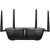 Netgear Nighthawk AX6 RAX50 Wi-Fi 6 IEEE 802.11ax Ethernet Wireless Router - Dual Band - 2.40 GHz ISM Band - 5 GHz UNII Band - 4 x Antenna(4 x External) - 675 MB/s Wireless Speed - 4 x Network Port - 1 x Broadband Port - USB - 5 - Triple-core (3 Core)