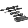 HP 90W Slim Combo Adapter with USB - 90 W - 110 V AC, 220 V AC Input - 5 V DC, 19.5 V DC Output