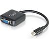 C2G 8in Mini DisplayPort to VGA Active Adapter - Mini DP to VGA Adapter - 1080p - M/F - Mini DisplayPort/VGA for Notebook, Tablet, Monitor, Video Device - 8