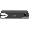 Vaddio EasyIP AV-Over-IP Video Conferencing Decoder - Black - x Network (RJ-45) - Audio Line Out - USB - Rack-mountable - TAA Compliant