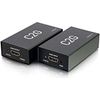 C2G HDMI over Cat5/Cat6 Video Extender up to 164ft - Transmitter / Receiver - 1 Input Device - 1 Output Device - 164.04 ft Range - 2 x Network (RJ-45) - 1 x HDMI In - 1 x HDMI Out - Full HD - 1920 x 1080 - Twisted Pair - Category 6