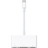 Apple USB-C VGA Multiport Adapter - USB/VGA Video/Data Transfer Cable for iPod, iPhone, iPad, MacBook, Projector, TV - First End: 1 x 24-pin USB Type C - Male - Second End: 1 x 24-pin USB 3.1 Type C - Female, 1 x 9-pin USB Type A - Female, 1 x 15-pin HD-1