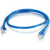 C2G 10ft Cat6 Snagless Unshielded (UTP) Ethernet Cable - Cat6 Network Patch Cable - PoE - TAA Compliant - Blue - Category 6 for Network Device - RJ-45 Male - RJ-45 Male -TAA Compliant - 10ft - Blue