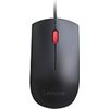 Lenovo Essential USB Mouse - Optical - Cable - Black - 1 Pack - USB - 1600 dpi - Scroll Wheel - 3 Button(s) - Symmetrical