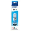 Epson T552 Ink Refill Kit - Inkjet - Cyan