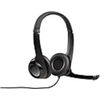 Logitech Headset - Stereo - USB - Wired - Binaural - Black