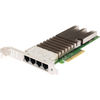 Dell K5V44 Intel X710-T4 10gbase-t Ethernet Controller Converged Network Adapter - Quad-port - PCI-e 3.0 x 8 GT/s - Full Height