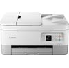 Canon PIXMA TR7020a Wireless Inkjet Multifunction Printer - Color - White - Copier/Printer/Scanner - 4800 x 1200 dpi Print - Automatic Duplex Print - 100 sheets Input - Color Flatbed Scanner - 1200 dpi Optical Scan - Wireless LAN - Apple AirPrint, Mopria,