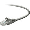 Belkin 6ft Cat5e Networking Cable - Ethernet - RJ45 350mhz - Gray - Patch Cable - RJ-45 Male Network - RJ-45 Male Network - 6ft - Gray