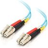 C2G 3m LC-LC 10Gb 50/125 Duplex Multimode OM3 Fiber Cable - Aqua - 10ft - 3m LC-LC 10Gb 50/125 Duplex Multimode OM3 Fiber Cable - Aqua - 10ft