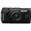 Olympus OM SYSTEM TG-7 12 Megapixel Compact Camera - Black - 1/2.33