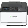 Lexmark CS622de Desktop Laser Printer - Color - 40 ppm Mono / 40 ppm Color - 2400 x 600 dpi Print - Automatic Duplex Print - 251 Sheets Input - Ethernet - 100000 Pages Duty Cycle - Plain Paper Print - USB