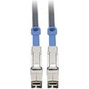 Tripp Lite by Eaton Mini-SAS External HD Cable - SFF-8644 to SFF-8644, 12 Gbps, 1M (3.28 ft.) - 3.30 ft Mini-SAS HD Data Transfer Cable for Storage Device, Hard Drive - First End: 1 x SFF-8644 Mini-SAS HD - Male - Second End: 1 x SFF-8644 Mini-SAS HD - Ma