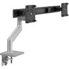 Humanscale M81DMSB2B M8.1 Dual-Monitor Crossbar VESA Mounting Kit - Silver with Gray Trim