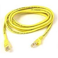 Belkin A3L791-06-YLW-S 6 Feet Cat 5e UTP Patch Cable - RJ-45 Male/Male - Yellow