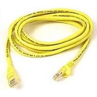 Belkin A3L791-15-YLW-S 15 Feet Cat5e Patch Cable - 1 x RJ-45 Male/Male - Yellow